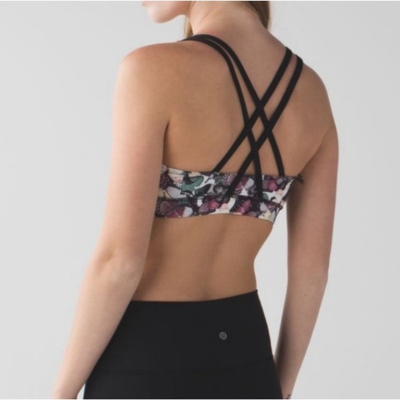 Lululemon Energy So Fly Butterfly Bra Size 6 - Picture 2 of 5